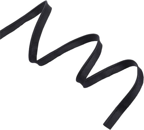 craspire 10.94 ياردة الأنابيب التحيز تقليم القطن الخياطة الأنابيب تقليم أكوا 0.5 بوصة لينة البوليستر الأساسية تزيين اللحام الشفاه حزمة الشريط الشريط الشريط لخياطة الملابس تشذيب الملابس DIY الحرف اليدوية in Kuwait