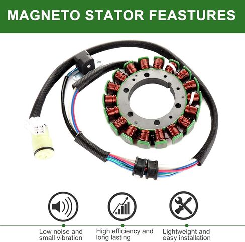 SCITOO 5NF-81410-00-00 Magneto Stator 2000-2012 for Yamaha Big Bear 400 2004-2013 for Yamaha Raptor 350 2002-2004 for Yamaha Warrior 350 in Kuwait