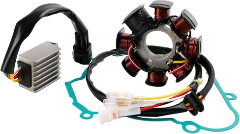 الجزء الثابت للملف المغناطيسي + منظم الجهد + حشية Assy مناسبة لـ Beta RR 250 300 2T 2013-2023/250 Racing 2T 2014-2022/300 Racing 2T 2013-2022، X-Trainer 250 2T 2017-2022، X-Trainer 300 2T 2015-2022 in Kuwait