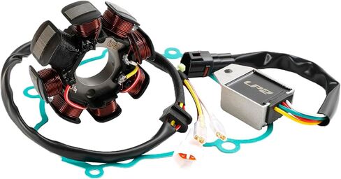 الجزء الثابت للملف المغناطيسي + منظم الجهد + حشية Assy مناسبة لـ Beta RR 250 300 2T 2013-2023/250 Racing 2T 2014-2022/300 Racing 2T 2013-2022، X-Trainer 250 2T 2017-2022، X-Trainer 300 2T 2015-2022 in Kuwait