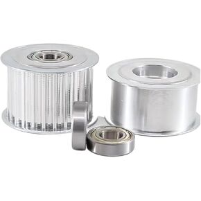 شداد الحزام HTD 8M 22T/24T/25T/30 سن، شداد بكرة المهمل، 10-25 مم، عرض الحزام المناسب 15/20/25/30/40 مم، عجلة متزامنة لدليل المحمل (تتحمل 12 مم مع أسنان/42 مم (للحزام 40 مم)) in Kuwait