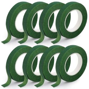 8 Rolls Floral Tape, 1/2" by 240 Yard Brown Flower Tape in Saudi Arabia