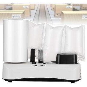 Air Bag Filling Machine, Bubbles Cushion Film Inflator, Adjustable Inflation Density for Packaging and Shipping,Wide Application in Kuwait