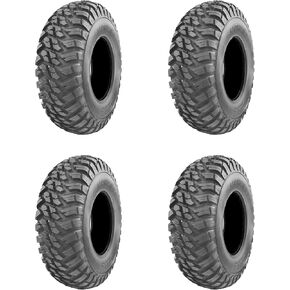 Set of 4 GBC Mongrel ATV/UTV All-Terrain 27X9-14 Front & 27X11-14 Rear, 10-Ply Rated Radial Construction in Kuwait