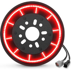 ضوء فرامل الإطارات الاحتياطية من SUPAREE مناسب لسيارة جيب رانجلر 2007-2018 JK JKU، 232 قطعة LED فائقة السطوع للثالث الثالث أضواء العجلات الخلفية التوصيل والتشغيل، تصميم أحمر ودخان أسود in Kuwait