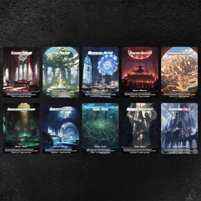 بطاقات وكيل لـ Magic The Gathering، وبطاقات فنية بديلة مخصصة يمكنك صنعها بنفسك، وSurveil Lands (عادية) in Kuwait