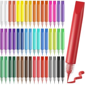 24 Pcs Suncatcher Paint Pens, Stained Glass Sun Catcher Pens 24 Colors 10ML Each, Suncatcher Kit Glass Paint Window Art Pen Crafts for Gift DIY Party Activity Supplies in Saudi Arabia