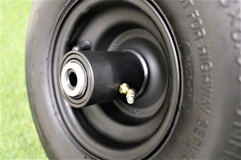 Antego Tire & Wheels - OEM Match or Greenworks 3420072337 13x6.50-6 Tire Wheel Assembly (Set of 2) | Fits Greenworks Crossover 42" in Kuwait