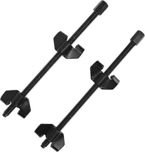 2Pcs Coil Spring Compressor Tool, High Carbon Steel Strut Spring Compression Tool with 2 Welded Compressors, for Shock Absorber Set Struts in Kuwait
