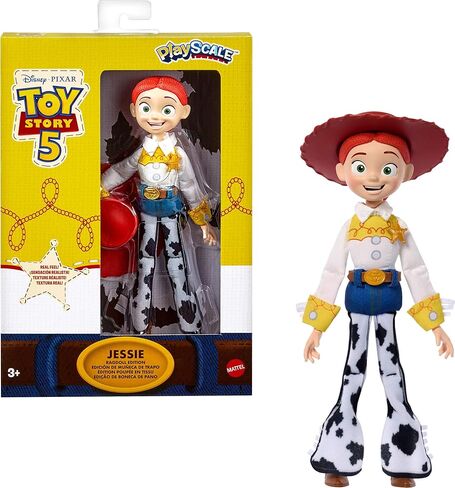 Mattel Disney and Pixar Toy Story 5 Figures, Ragdoll Edition Playscale 7 Inch Assortment, Movie Accurate Soft Collectable Figures in Kuwait
