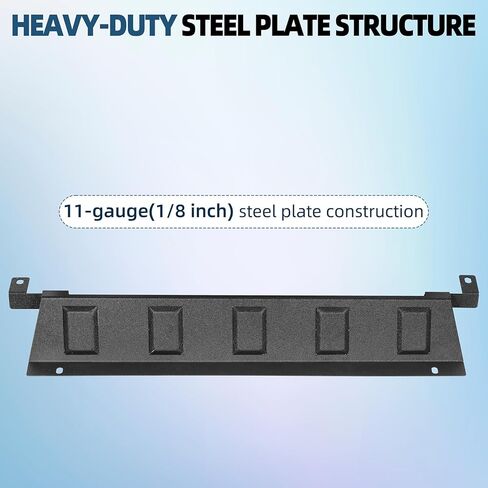 Hooke Road Front Skid Plate Splash Shield for 2018-2026 Jeep Wrangler JL & Gladiator JT, Only Compatible with Hooke Road Front Bumper in Kuwait