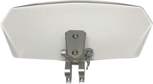 Motorcycle Adjustable Clip-On Windshield Windscreen Extension Spoiler Wind Deflector Compatible with Motorcycle in Kuwait