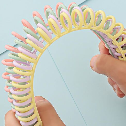 10 Pcs Plastic Binding Spines Coil 30 Ring Binding Combs Loose Leaf Binder Album Rings Notebook Document Binder Combs 30 Holes Spiral Binding Coil for File Making in Kuwait