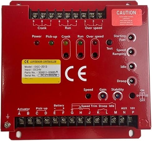 1PCS DGC-2013 Diesel Brushless Generator Spare Parts Automatic Excitation Voltage Regulator AVR Speed in Kuwait