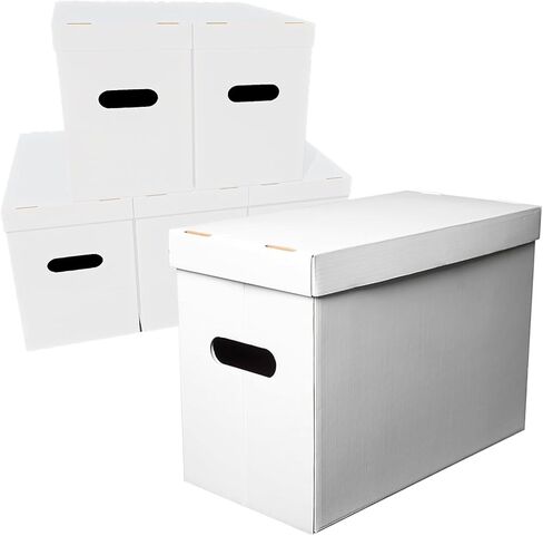 NUMINA Comic Book Boxes – 3 Pack Short Boxes | Fits 150–175 Comics | Comic Book Storage Organizer for Silver & Current Age | Durable Stackable Cardboard Box in Saudi Arabia