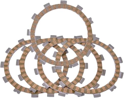 Clutch Plate Compatible with XRX125 XRX125S RT125 Karion GV125 Aquila GF125 GT125R Supersport GT125 Naked GT GF GV RT XRX 125cc Models(5pcs) in Kuwait