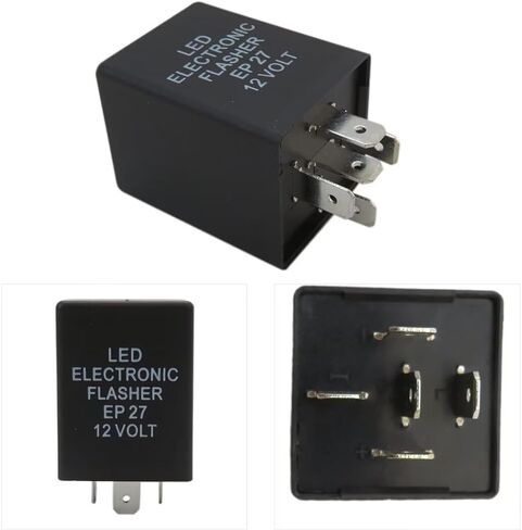 Xspeedonline 5-Pin LED Flasher Relay Fix Turn Signal Blinker Issue EP27 FL27 Fit for 2010 Ford Crown Victoria Police Interceptor Sedan 4-Door 4.6L 281Cu. In. V8 GAS SOHC Naturally Aspirated in Kuwait