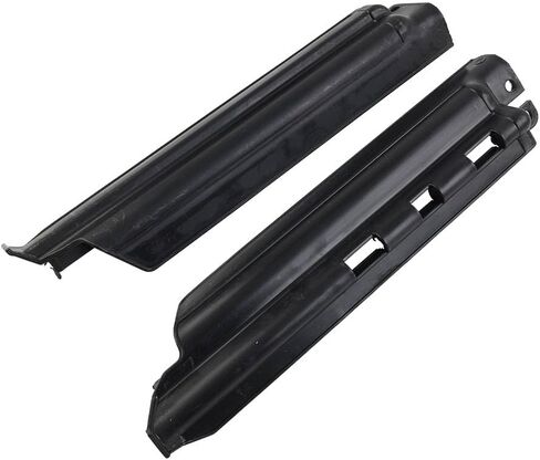 Chcury1 Black Front Fork Slider Guards Protection Cover Replacement Fork Guard Protector For Kawasaki KDX250 KDX200 KLX250 KLX650 KLX300R in Kuwait