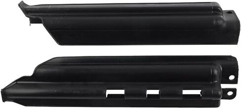 Chcury1 Black Front Fork Slider Guards Protection Cover Replacement Fork Guard Protector For Kawasaki KDX250 KDX200 KLX250 KLX650 KLX300R in Kuwait