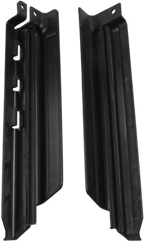 Chcury1 Black Front Fork Slider Guards Protection Cover Replacement Fork Guard Protector For Kawasaki KDX250 KDX200 KLX250 KLX650 KLX300R in Kuwait