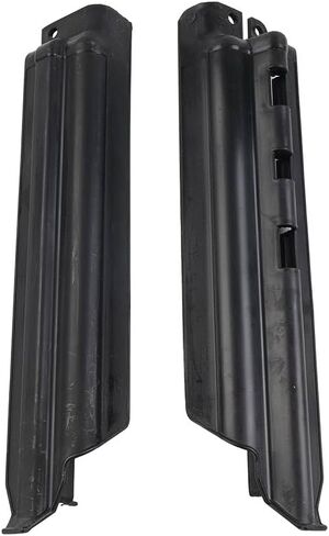 Chcury1 Black Front Fork Slider Guards Protection Cover Replacement Fork Guard Protector For Kawasaki KDX250 KDX200 KLX250 KLX650 KLX300R in Kuwait