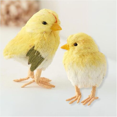 Factory Direct Craft Yellow Sisal Chick Floral Picks Set of 2 - for Easter Arrangements and Spring Decorating (Pick 11 Inches Long) in Saudi Arabia