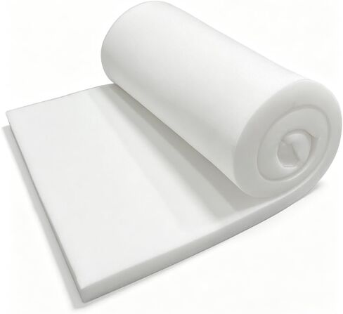 Upholstery Foam Cushion, 1’’x24’’x72’’ Foam Pad, Cut-to-Size Foam Cushion for Couch, Camper, Bench, Car Seat, RV Bed, DIY Foam Mat in Kuwait