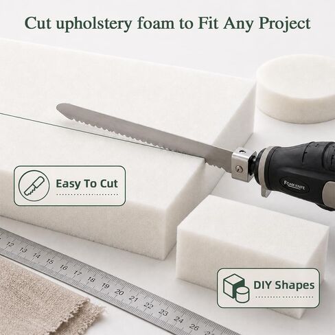 Upholstery Foam Cushion, 1’’x24’’x72’’ Foam Pad, Cut-to-Size Foam Cushion for Couch, Camper, Bench, Car Seat, RV Bed, DIY Foam Mat in Kuwait