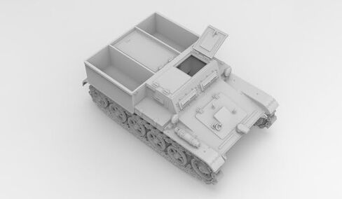 Das Werk DW35016 Armored Ammunition Tractor VK3.02 1:35 in Kuwait