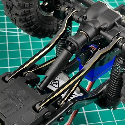 LGS مجموعة وصلات التخليص العالية لـ TRX4M High Trail K10 F150 ربط طلاء النحاس Tra-xxas 1/18 RC الزاحف ديدبولت لينك ترقية أجزاء in Kuwait