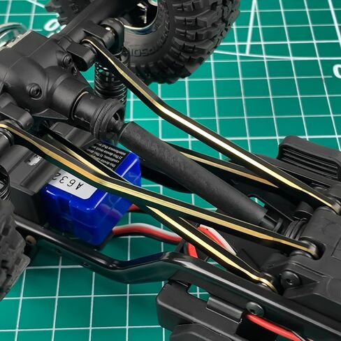 LGS مجموعة وصلات التخليص العالية لـ TRX4M High Trail K10 F150 ربط طلاء النحاس Tra-xxas 1/18 RC الزاحف ديدبولت لينك ترقية أجزاء in Kuwait