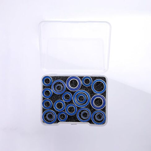 Blue Rubber Sealed Precision Ball Bearings Kit for Slash 4X4 4WD VXL Upgrades Replace in Kuwait