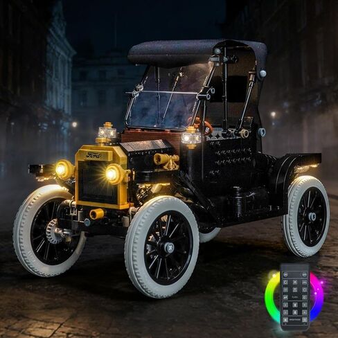 LED Lighting Compatible with LEGO Ford Model T 11376 - JUST Lights,Light Kit Compatible with LEGO 11376,NOT Included The Model in Kuwait
