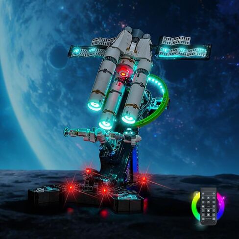Upgraded Led Light Kit Compatible with LEGO Project Hail Mary Set, RC Version Compatible with LEGO 11389, Room or Office Decor for Adults, Gift for Sci-Fi Lovers (Model Not Included) in Kuwait