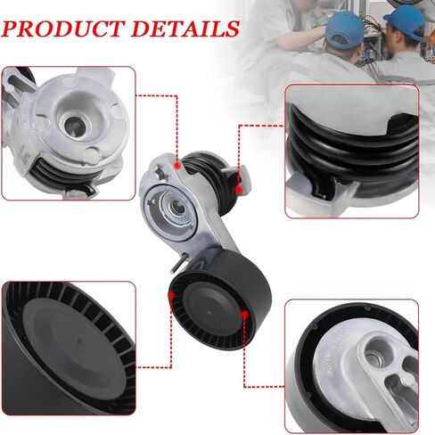 محرك حزام الموتر و المهمل بكرة عدة ل BMW 523i 530i 730Li X3 2.5L 3.0L N52 F10 F11 F02 F25 2010 2011 2012 2013 2014 2015, 11288620022 11287582761 in Kuwait