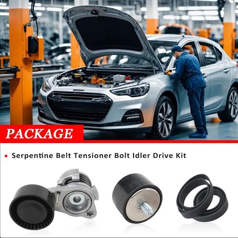 محرك حزام الموتر و المهمل بكرة عدة ل BMW 523i 530i 730Li X3 2.5L 3.0L N52 F10 F11 F02 F25 2010 2011 2012 2013 2014 2015, 11288620022 11287582761 in Kuwait