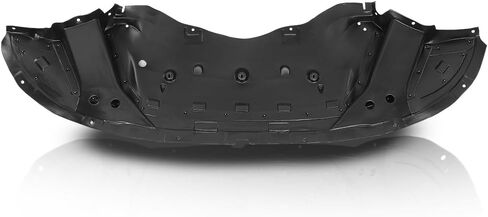 PIT66 Engine Splash Shield Compatible with Dodge Charger 2015-2023 for Models with Type 1 Front Radiator Support Splash Shield Under Cover Engine Case Guard 68214511AC CH1228128 Black in Kuwait