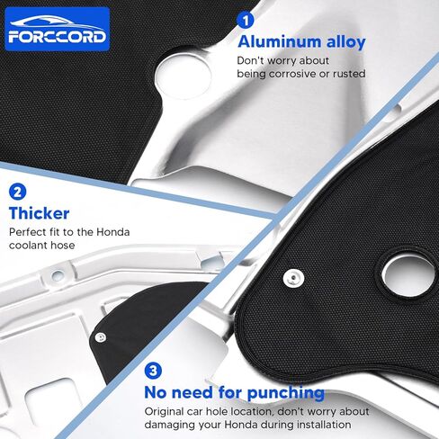 Engine Splash Shield Guard with Gloves Fit for Honda Civic 2021 2020 2019 2018 2017 2016 - Under Car Splash Shield Protect Engine - Replace #74110-TBA-A00 Car Accessories Automotive in Kuwait