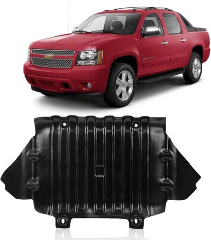 New Front Engine Splash Shield Under Cover Replacement for Chevy Silverado/for GMC Sierra 1500 2007-2013 (Excludes 2007 Classic) Replaces OE 22781371 | GM1228139 | REPC310153 in Kuwait