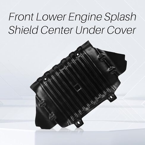 New Front Engine Splash Shield Under Cover Replacement for Chevy Silverado/for GMC Sierra 1500 2007-2013 (Excludes 2007 Classic) Replaces OE 22781371 | GM1228139 | REPC310153 in Kuwait