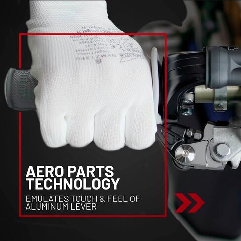 مجموعة أذرع Polisport Pivot غير قابلة للكسر تناسب Kawasaki KX250/KX450/KX250X/KX450X/KX450SR (2019–2023) Motocross (MX/Enduro) أذرع الفرامل/القابض، مركب متين، شكل OEM سهل التركيب باللون الأسود in Kuwait
