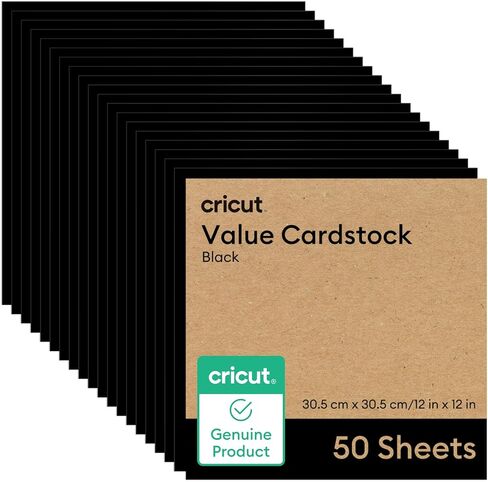 Cricut® Value Cardstock, Rainbow Sampler - 12 in x 12 in (75 Sheets) in Kuwait