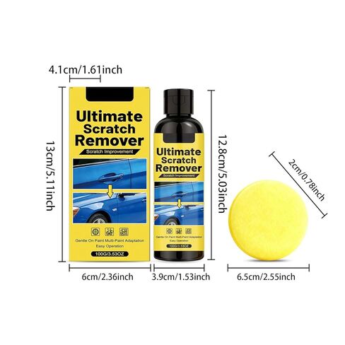 2PCS Scratch Remover, Scratch Remover Kit, Quick Repair Scratches and Restore Shine, All Paint Colors Polishing Kit, 100g/3.53oz in Kuwait