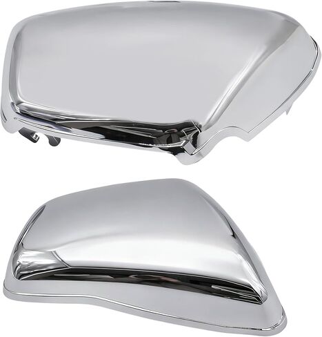 غطاء جانبي للبطارية مناسب لياماها Virago 1100 1000 750 700 XV1100 XV1000 XV750 XV700 يسار يمين كروم غطاء لوحة جانبية هدية in Kuwait