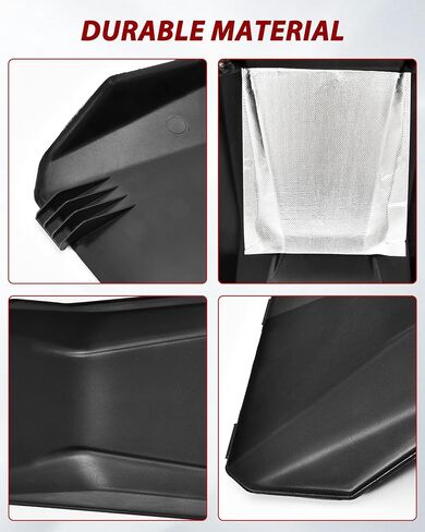 Engine Access Panel for Can Am Maverick X3 XDS XRS MAX Turbo RR 2017+ Accessories, Behind Seat Black Middle Upper Bulkhead Box Cover for Can-Am X3 2017-2026, Replace #707900442 in Kuwait