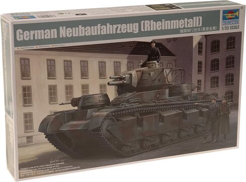 Trumpeter 1/35 German NBFZ Nr.1 ​​Rheinmetall Heavy Tank Model Kit in Kuwait