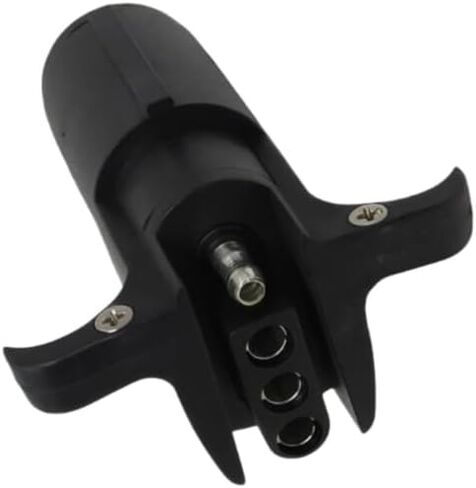 Wiring Harness Plug Adapter 12V 6-pin Round to 4-pin Flat, Suitable for Pickup Trucks, Trucks and Trailers in Kuwait