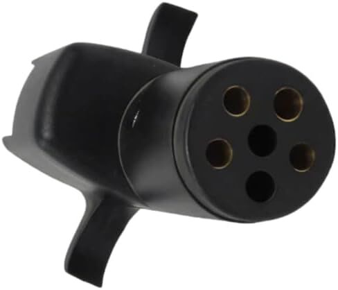 Wiring Harness Plug Adapter 12V 6-pin Round to 4-pin Flat, Suitable for Pickup Trucks, Trucks and Trailers in Kuwait