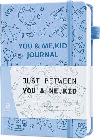 Just Between You and Me, Kid Journal: A Keepsake Back and Forth Memory Book for Mother Daughter & Son with Interactive Prompts | From Mom with Love, Gift for Girls & Boys Age 6-12, 8-10, Teen, Green in Kuwait