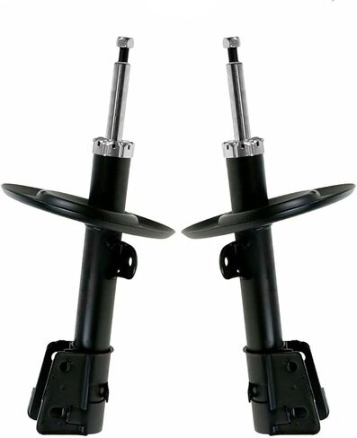 Suspension Strut Absorber Shock Cartridge Set Front Left/Right Pair for Voyager 96-00 Black in Kuwait